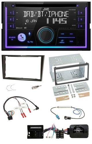 Jvc volante usb - jvc, dab