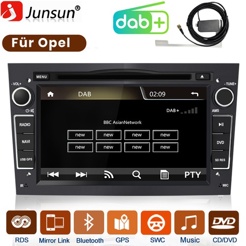 Autoradio dvd per opel - cd, 7"