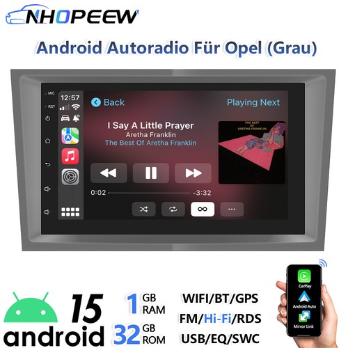 Per opel corsa - d, 7"