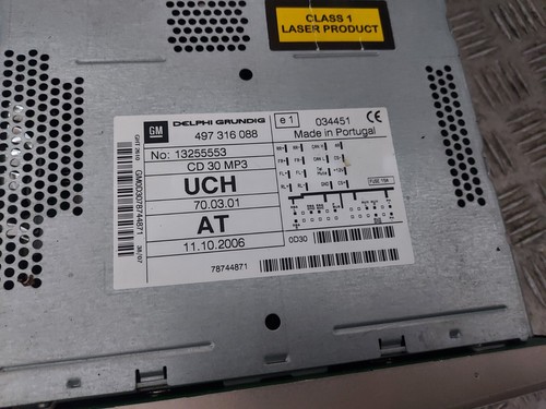 Autoradio opel astra iii - autoradio,